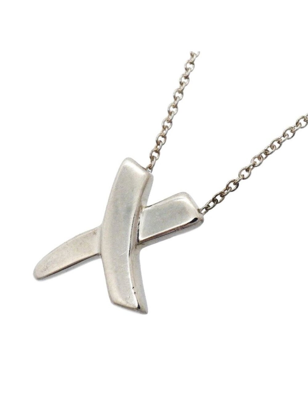 Tiffany & Co Necklace Kiss 925 Sterling Silver